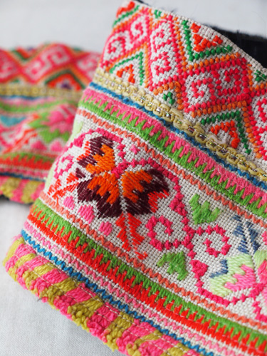 チャイナモン族刺繍古布